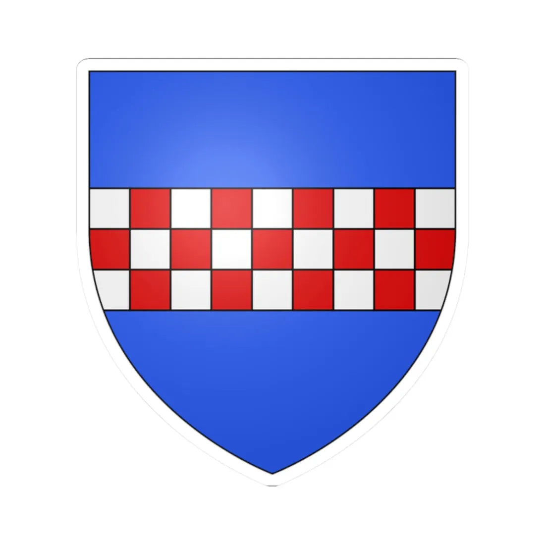 Boyd arms (Scotland) (Coat of Arms) STICKER Vinyl Kiss-Cut Decal 2 Inch White - The Sticker Space