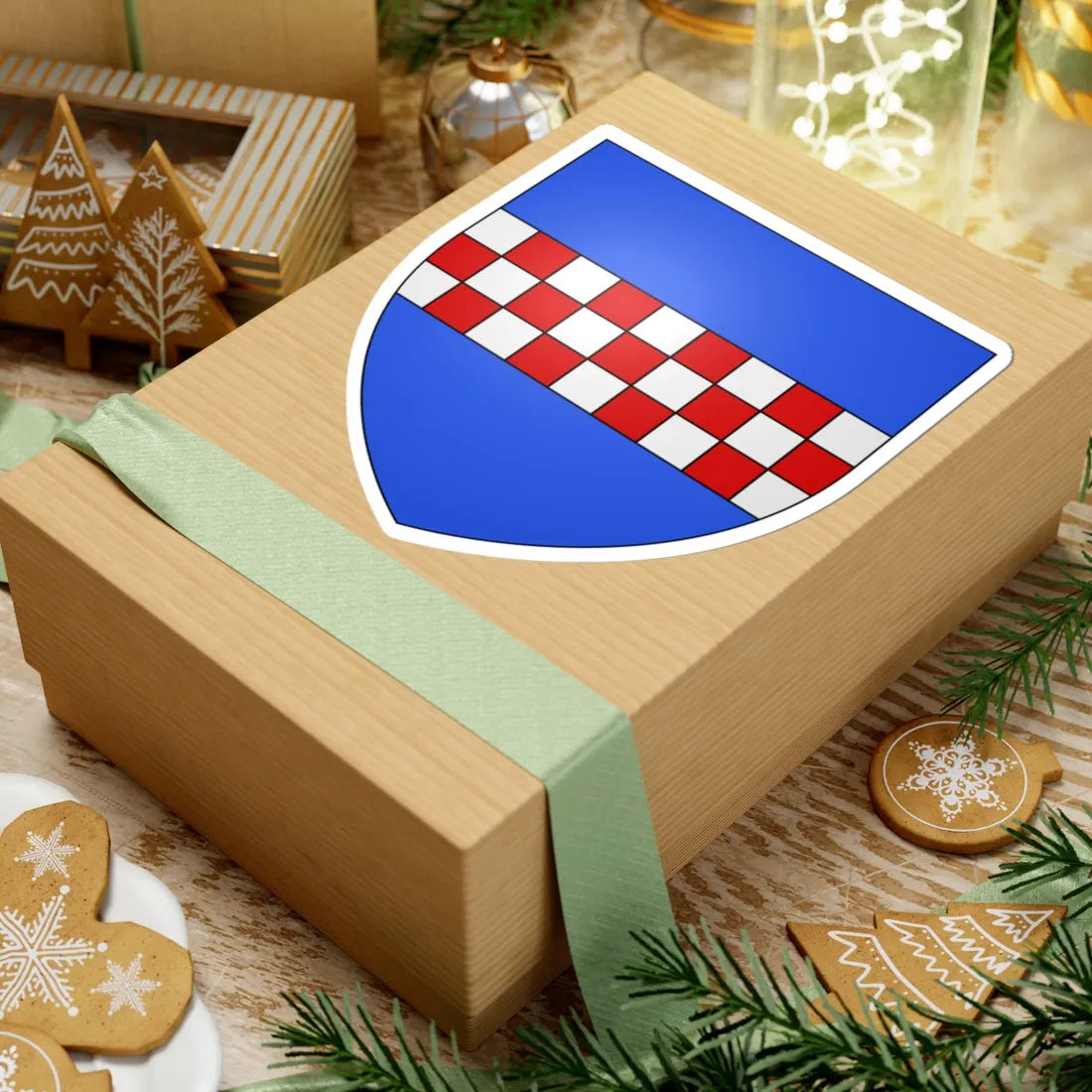 Boyd arms (Scotland) (Coat of Arms) STICKER Vinyl Kiss-Cut Decal - The Sticker Space