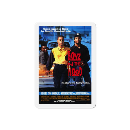 Boyz N the Hood 1991 Movie Poster Die-Cut Magnet-2" x 2"-The Sticker Space