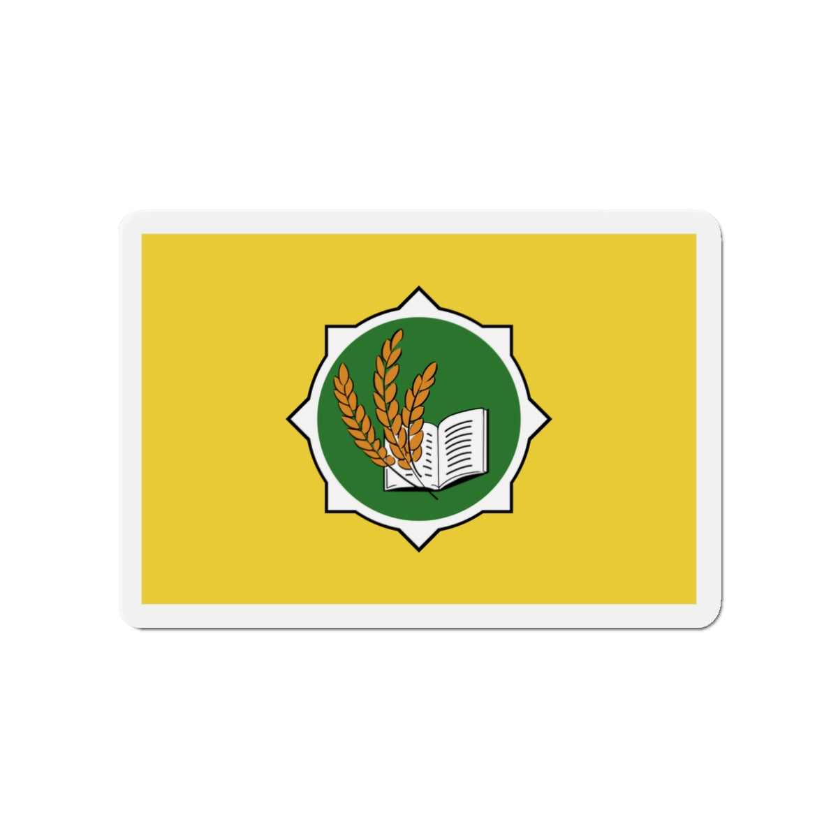 Bozeman Montana Flag - Die-Cut Magnet-3" x 3"-The Sticker Space