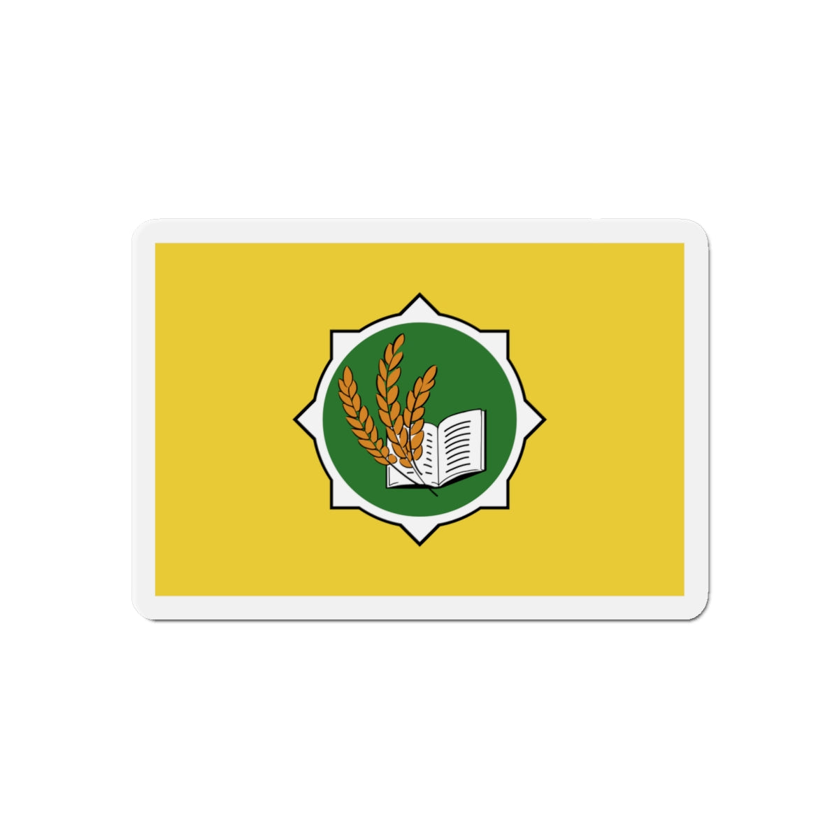 Bozeman Montana Flag - Die-Cut Magnet-6 × 6"-The Sticker Space