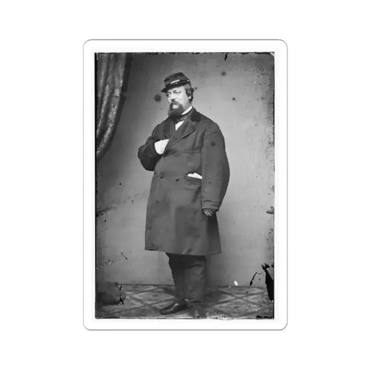 B.P. Poore (U.S. Civil War) STICKER Vinyl Kiss-Cut Decal 2 Inch White - The Sticker Space