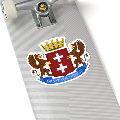 Bra-Stemma (Italy) (Coat of Arms) STICKER Vinyl Kiss-Cut Decal - The Sticker Space