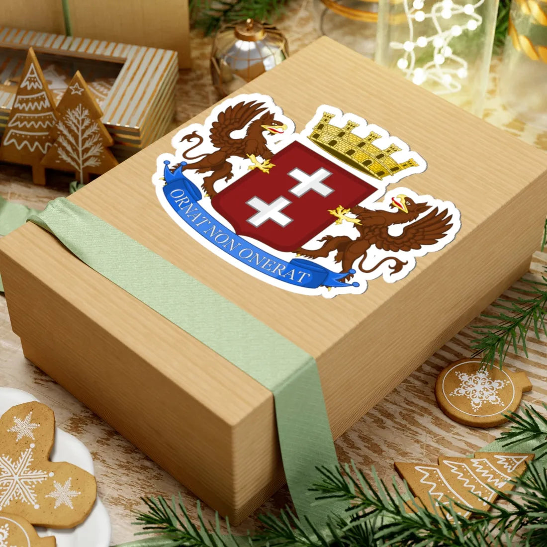 Bra-Stemma (Italy) (Coat of Arms) STICKER Vinyl Kiss-Cut Decal - The Sticker Space