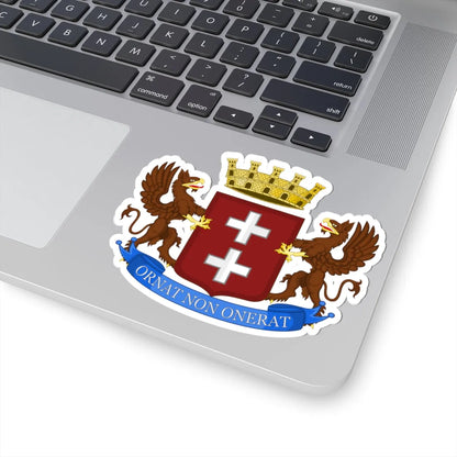 Bra-Stemma (Italy) (Coat of Arms) STICKER Vinyl Kiss-Cut Decal - The Sticker Space