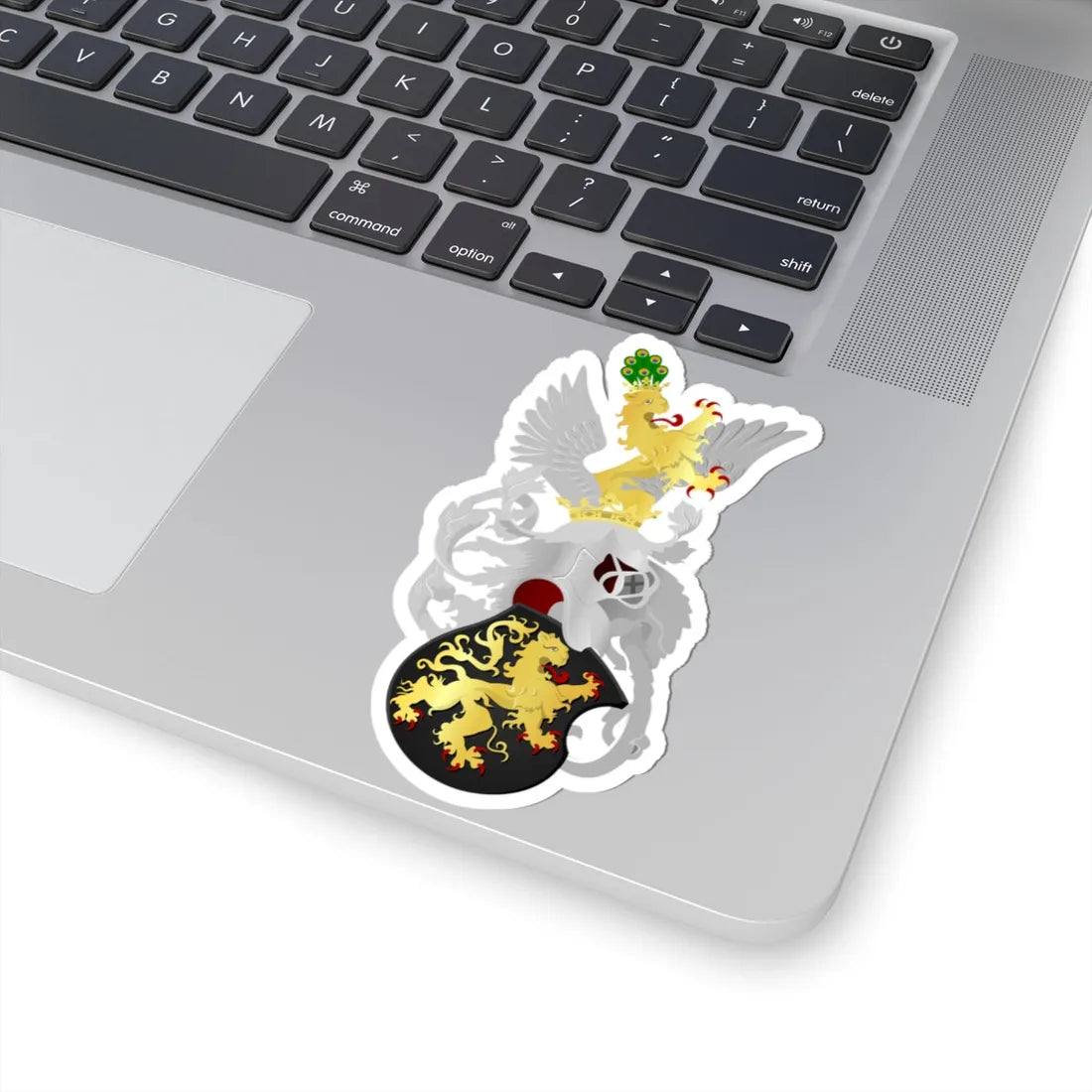 Brabant stamwapen graafschap (Netherlands) (Coat of Arms) STICKER Vinyl Kiss-Cut Decal - The Sticker Space