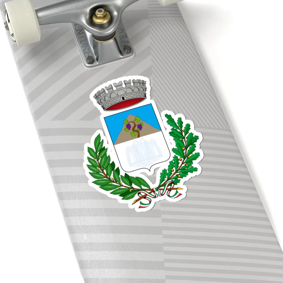 Bracca-Stemma (Italy) (Coat of Arms) STICKER Vinyl Kiss-Cut Decal - The Sticker Space