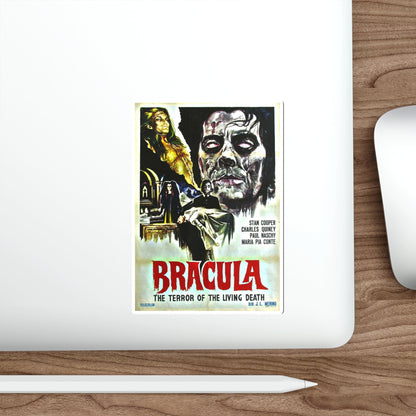 BRACULA (THE HANGING WOMAN) 1973 Movie Poster STICKER Vinyl Die-Cut Decal-The Sticker Space