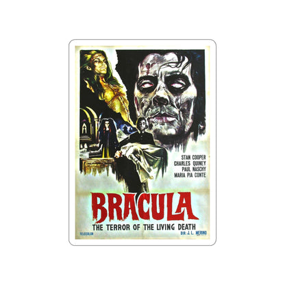 BRACULA (THE HANGING WOMAN) 1973 Movie Poster STICKER Vinyl Die-Cut Decal-4 Inch-The Sticker Space