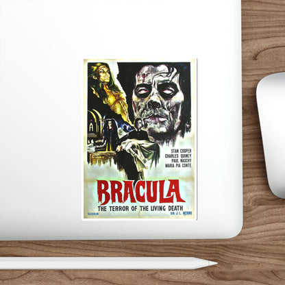 BRACULA (THE HANGING WOMAN) 1973 Movie Poster STICKER Vinyl Die-Cut Decal-The Sticker Space