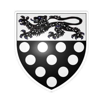 Bradford (England) (Coat of Arms) STICKER Vinyl Kiss-Cut Decal 4 Inch White - The Sticker Space