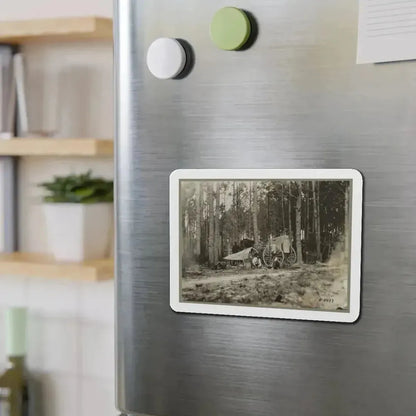 Brady's Photo Outfit In Front Of Petersburg, Va. 1864( ) (U.S. Civil War) Refrigerator Magnet - The Sticker Space