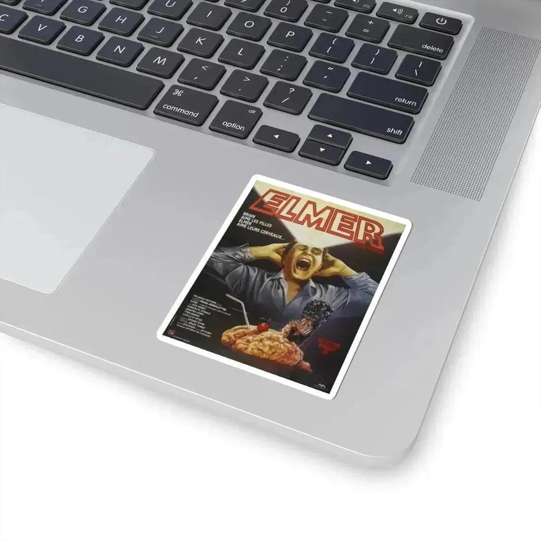 BRAIN DAMAGE (FRENCH) 1988 Movie Poster - STICKER Vinyl Kiss-Cut Decal - The Sticker Space