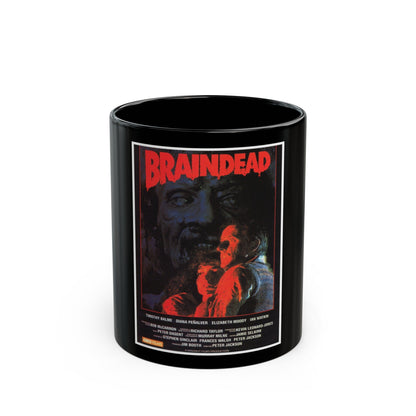 BRAINDEAD 1992 Movie Poster - Black Coffee Mug-11oz-The Sticker Space