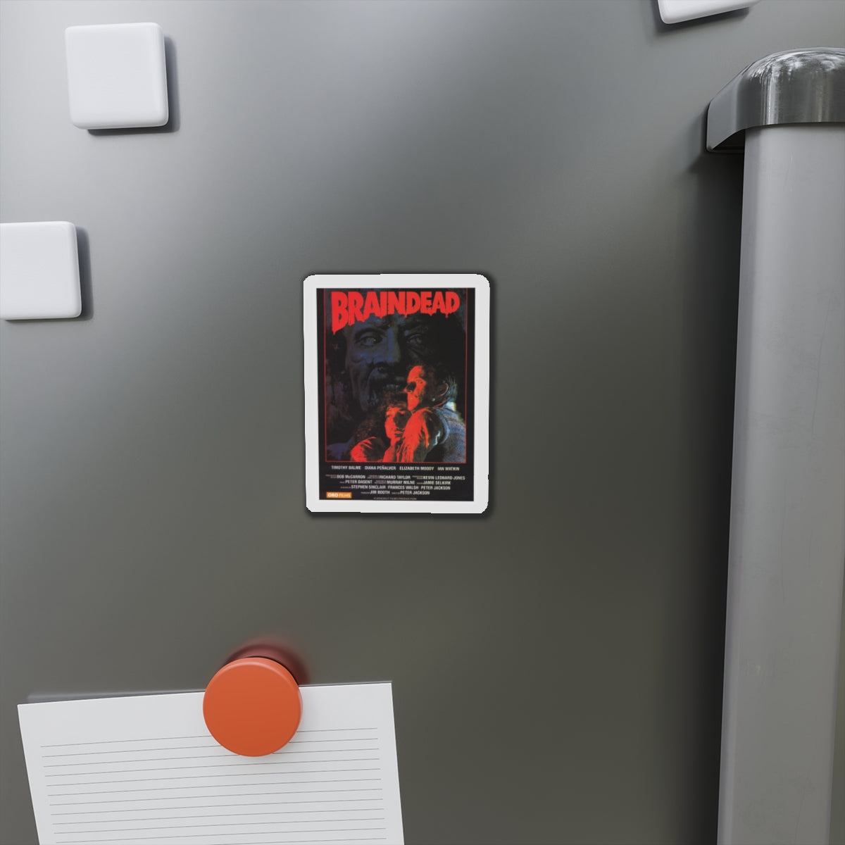 BRAINDEAD 1992 Movie Poster - Die-Cut Magnet-The Sticker Space