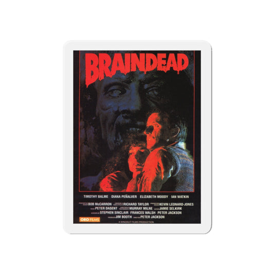 BRAINDEAD 1992 Movie Poster - Die-Cut Magnet-6 × 6"-The Sticker Space