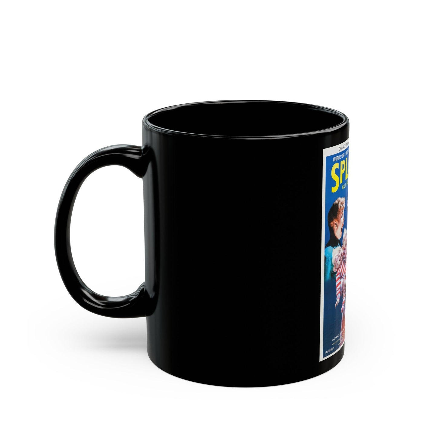 BRAINDEAD (ITALIAN) 1992 Movie Poster - Black Coffee Mug-The Sticker Space