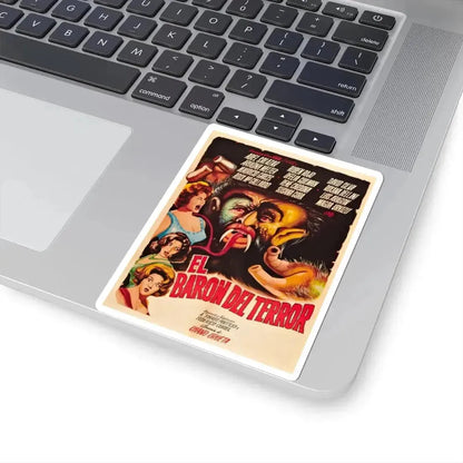 BRAINIAC (BARON OF TERROR) 1962 Movie Poster - STICKER Vinyl Kiss-Cut Decal - The Sticker Space