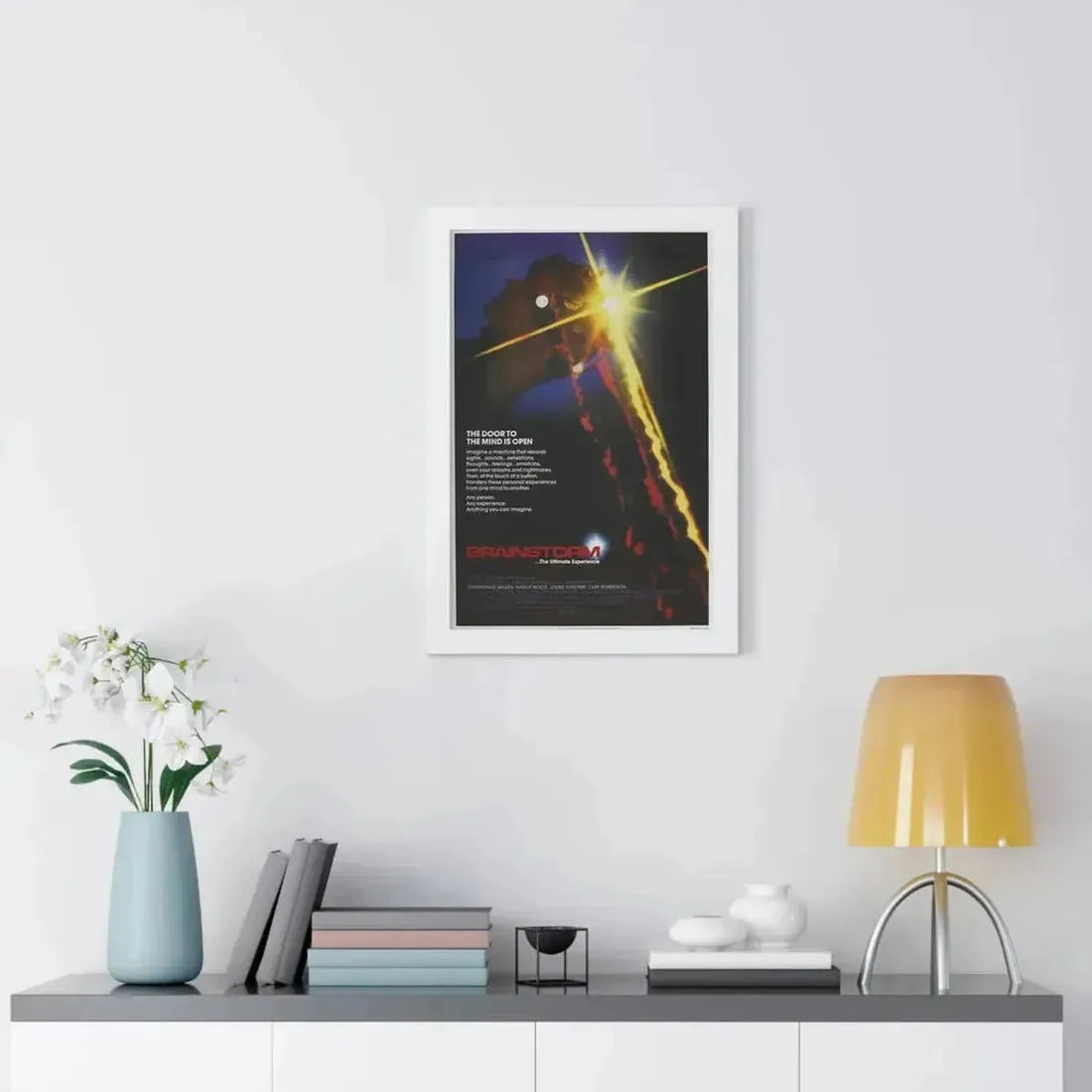 BRAINSTORM 1983 - Framed Movie Poster - The Sticker Space