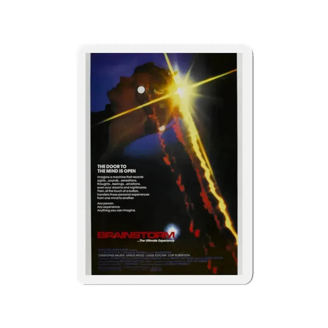 BRAINSTORM 1983 Movie Poster - Refrigerator Magnet - The Sticker Space