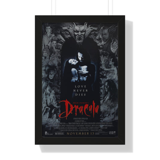 BRAM STOKERS DRACULA 1992 - Framed Movie Poster-16″ x 24″-The Sticker Space