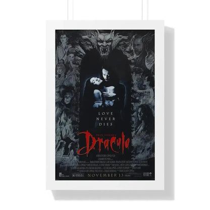 BRAM STOKERS DRACULA 1992 - Framed Movie Poster 16″ x 24″ White - The Sticker Space