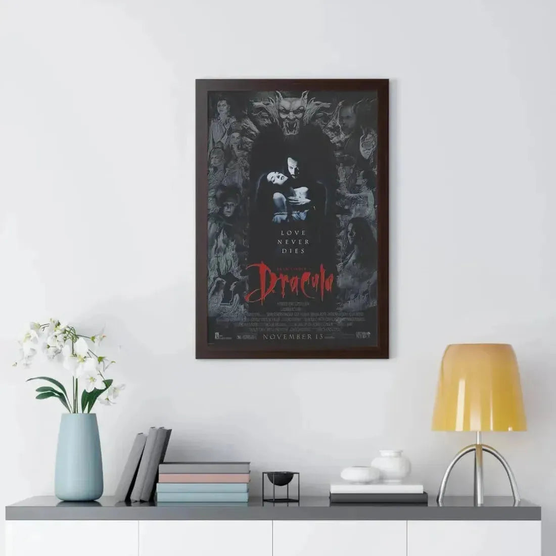 BRAM STOKERS DRACULA 1992 - Framed Movie Poster - The Sticker Space