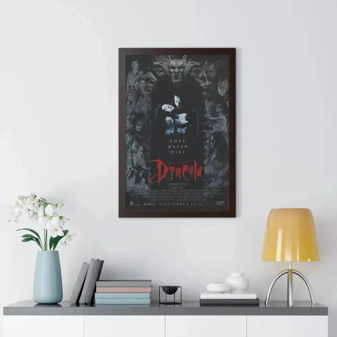 BRAM STOKERS DRACULA 1992 - Framed Movie Poster - The Sticker Space