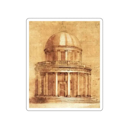 BRAMANTE, Donato - Study (Artwork) STICKER Vinyl Die-Cut Decal - The Sticker Space