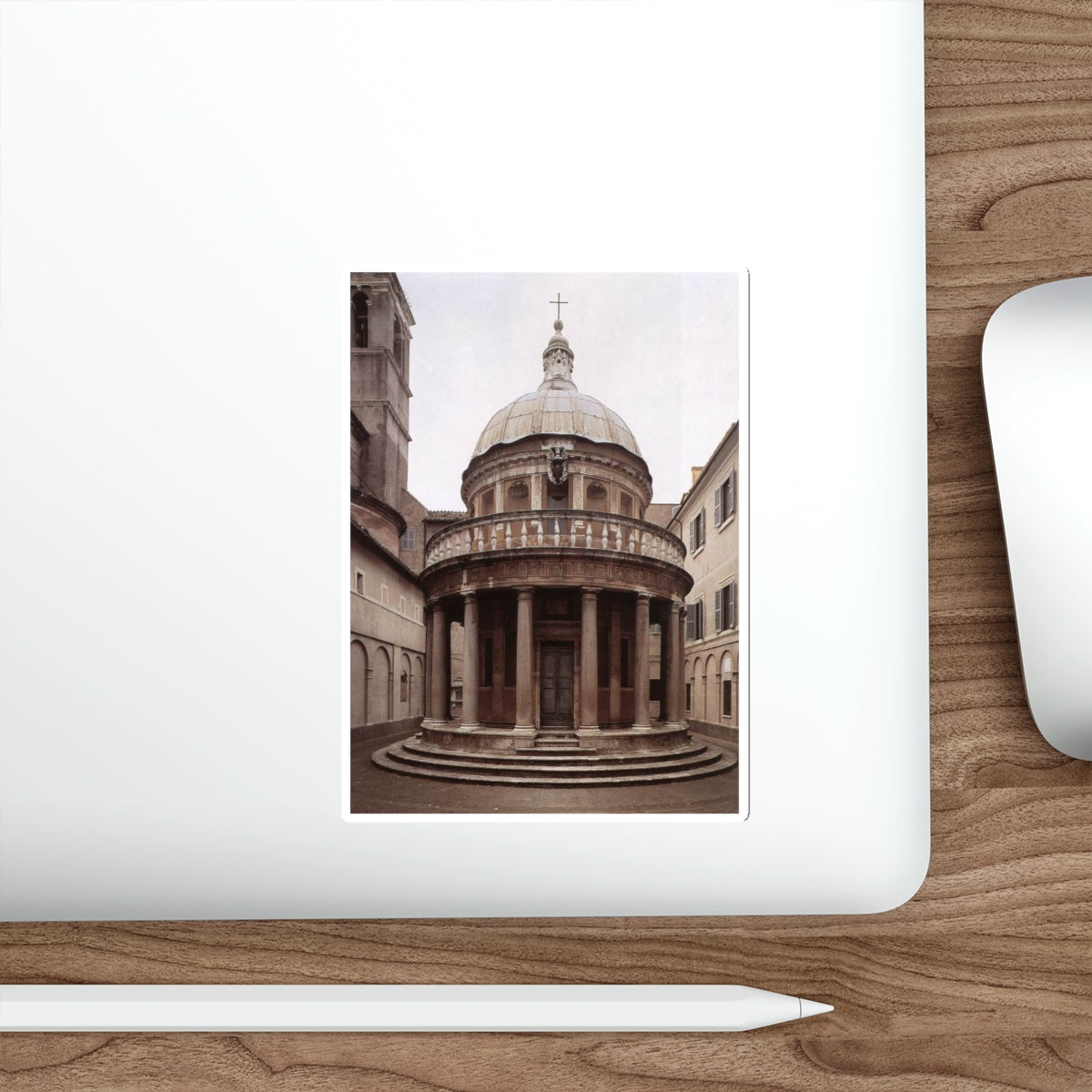 BRAMANTE, Donato - Tempietto (Artwork) STICKER Vinyl Die-Cut Decal-The Sticker Space