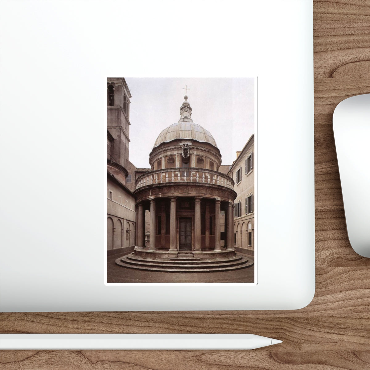 BRAMANTE, Donato - Tempietto (Artwork) STICKER Vinyl Die-Cut Decal-The Sticker Space