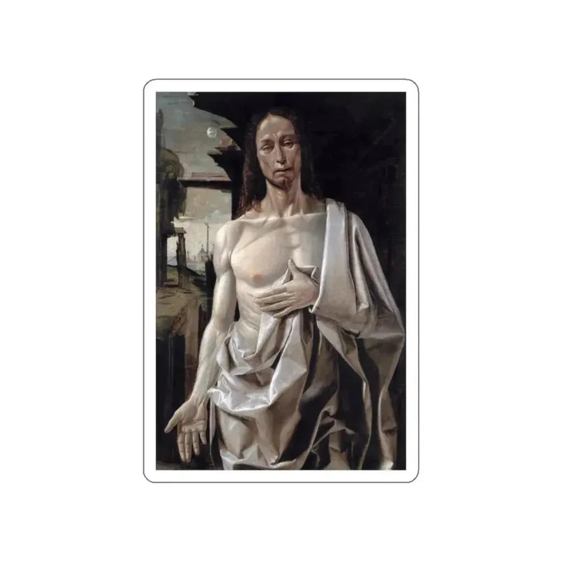 BRAMANTINO - The Risen Christ (Artwork) STICKER Vinyl Die-Cut Decal White Die-Cut 2 Inch - The Sticker Space