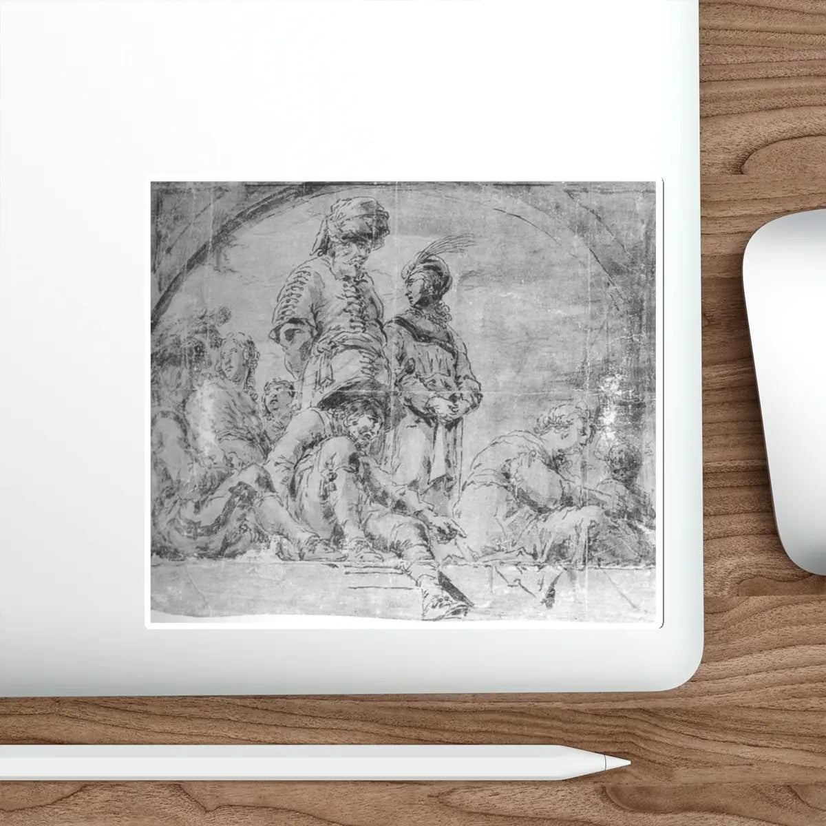 SKU:19896292733557844147 Sticker types:White Shape:Die-Cut Sizes:6" × 6"