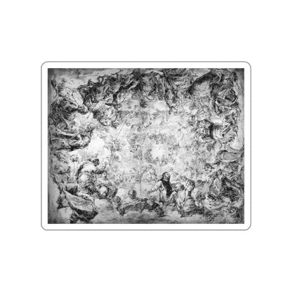 BRAMER, Leonaert - Graphics - Four Latin Fathers of the Church and Saints (verso) (Artwork) STICKER Vinyl Die-Cut Decal - The Sticker Space