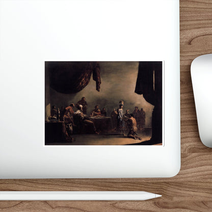 BRAMER, Leonaert - Paintings - Salome Presented with the Head of St John the Baptist (Artwork) STICKER Vinyl Die-Cut Decal-The Sticker Space