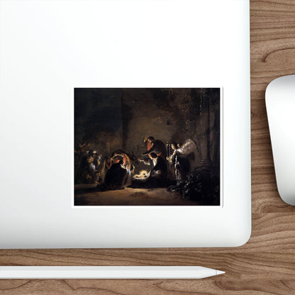 BRAMER, Leonaert - Paintings - The Adoration of the Magi (Artwork) STICKER Vinyl Die-Cut Decal-The Sticker Space