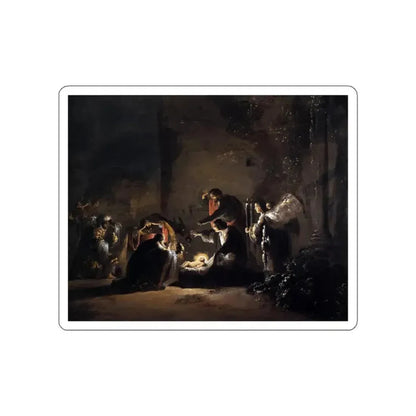BRAMER, Leonaert - Paintings - The Adoration of the Magi (Artwork) STICKER Vinyl Die-Cut Decal - The Sticker Space