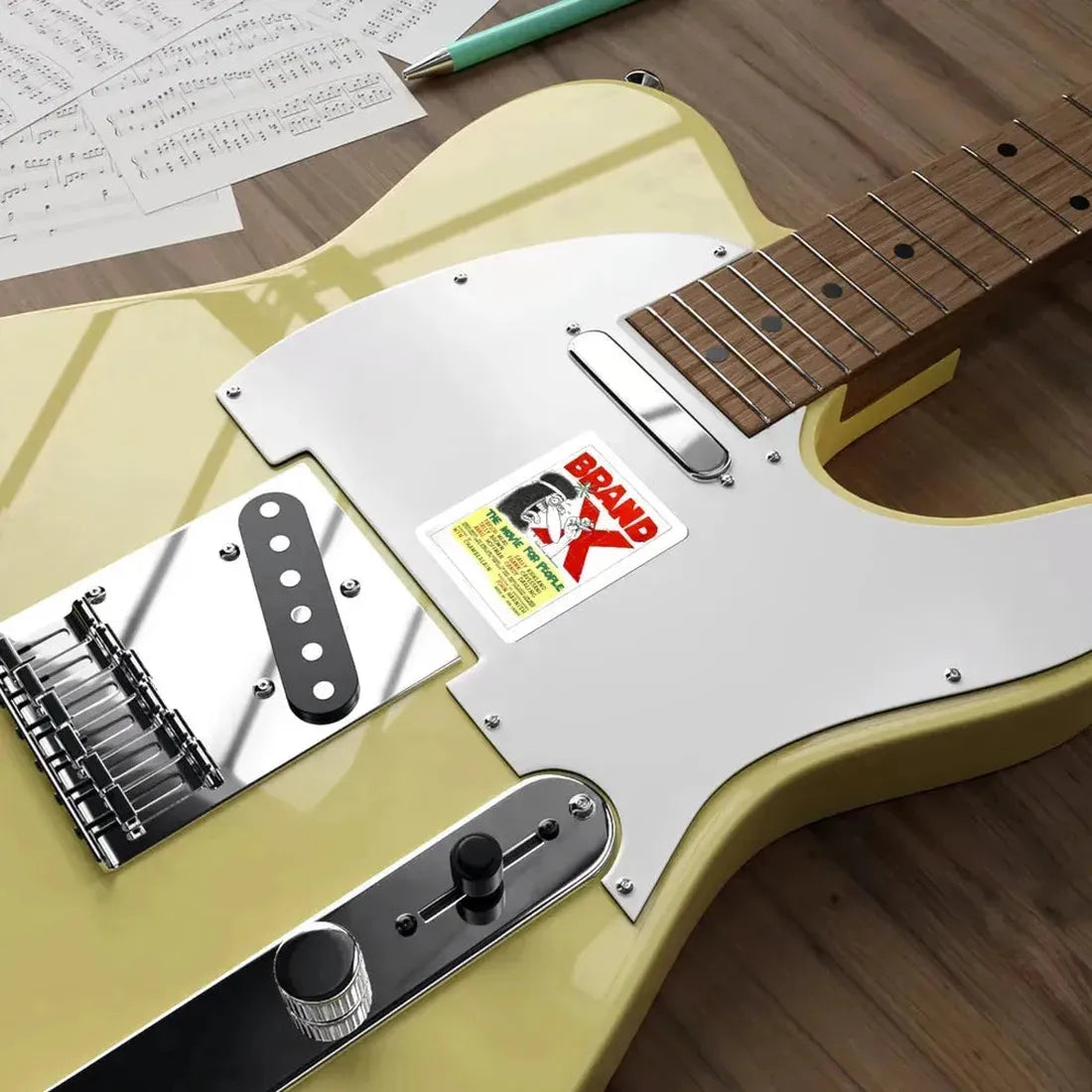 BRAND X 1970 Movie Poster STICKER Vinyl Die-Cut Decal - The Sticker Space