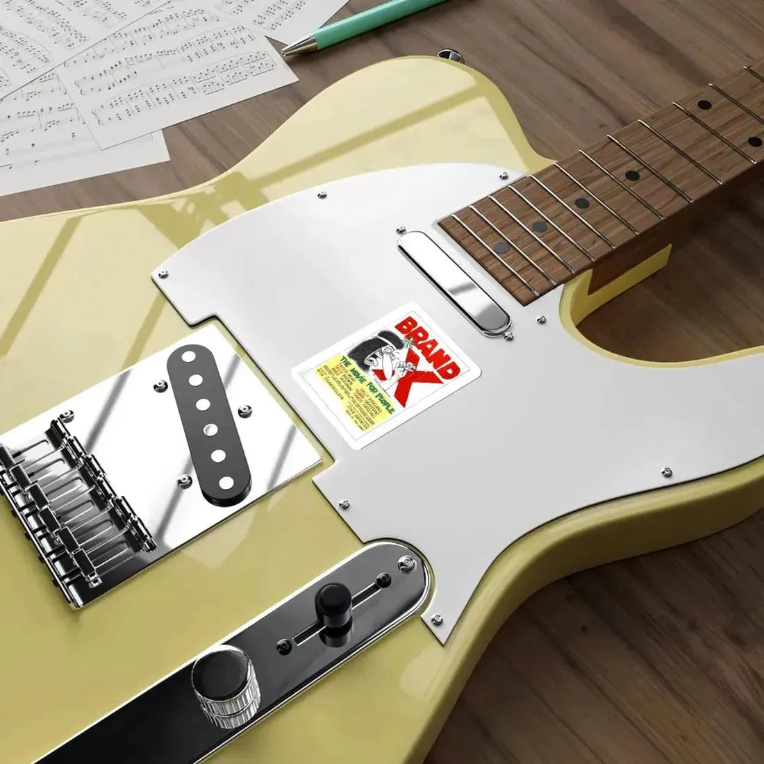 BRAND X 1970 Movie Poster STICKER Vinyl Die-Cut Decal - The Sticker Space