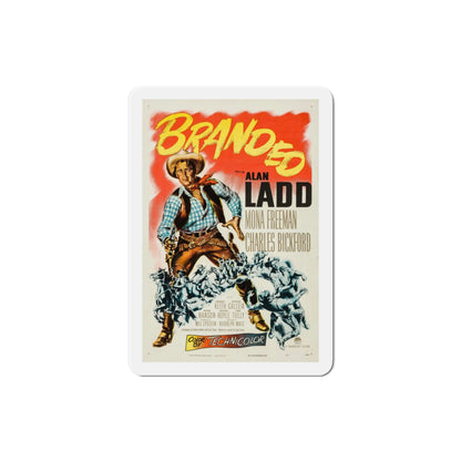 Branded 1950 Movie Poster Die-Cut Magnet-3 Inch-The Sticker Space