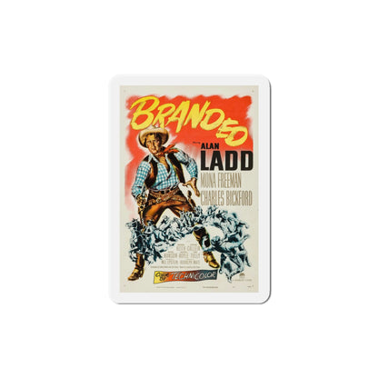 Branded 1950 Movie Poster Die-Cut Magnet-5 Inch-The Sticker Space