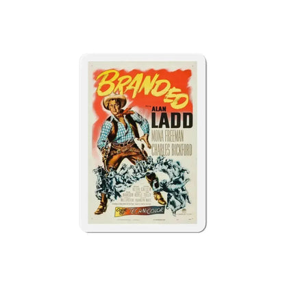 Branded 1950 Movie Poster Refrigerator Magnet 3 Inch - The Sticker Space