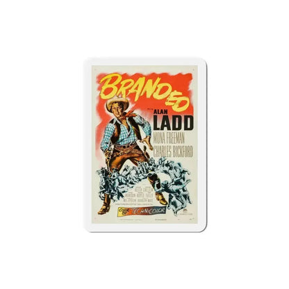 Branded 1950 Movie Poster Refrigerator Magnet 5 Inch - The Sticker Space