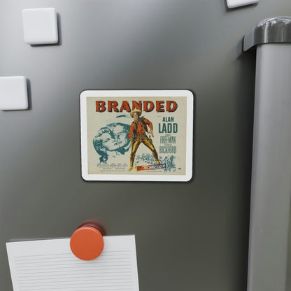 Branded 1950 v2 Movie Poster Die-Cut Magnet-The Sticker Space