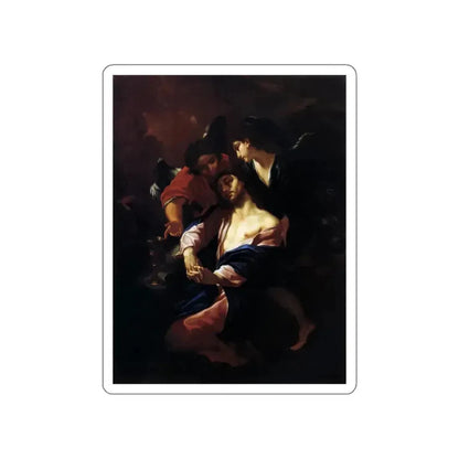 BRANDI, Giacinto - Christ in the Garden of Gethsemane (Artwork) STICKER Vinyl Die-Cut Decal White Die-Cut 4 Inch - The Sticker Space