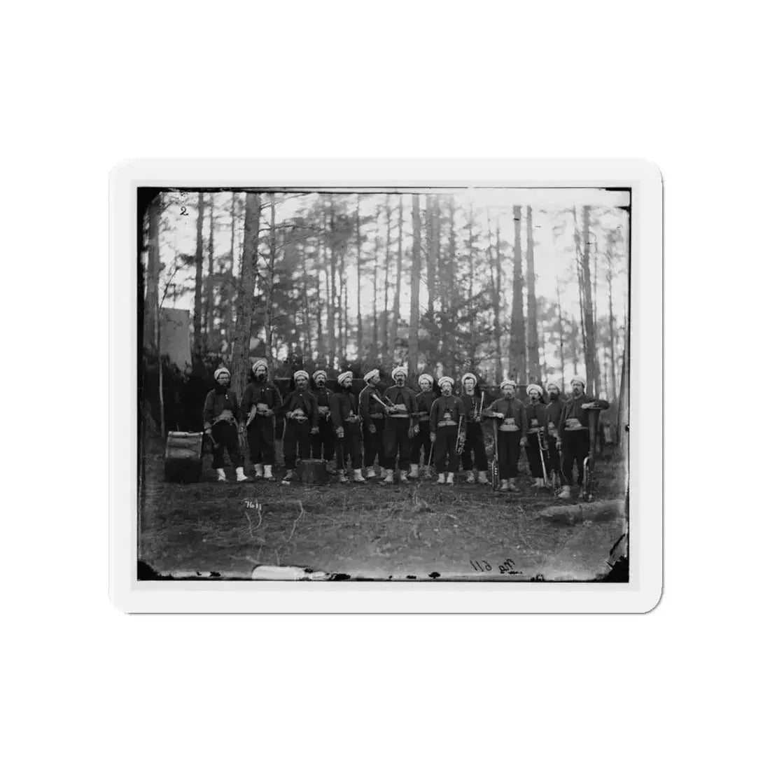 Brandy Station, Va. Band Of The 114th Pennsylvania Infantry (Zouaves) (U.S. Civil War) Refrigerator Magnet - The Sticker Space