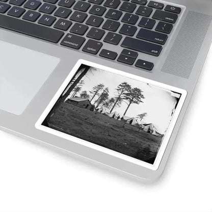 Brandy Station, Va. Chief Engineer's Camp; Another View (U.S. Civil War) STICKER Vinyl Kiss-Cut Decal - The Sticker Space