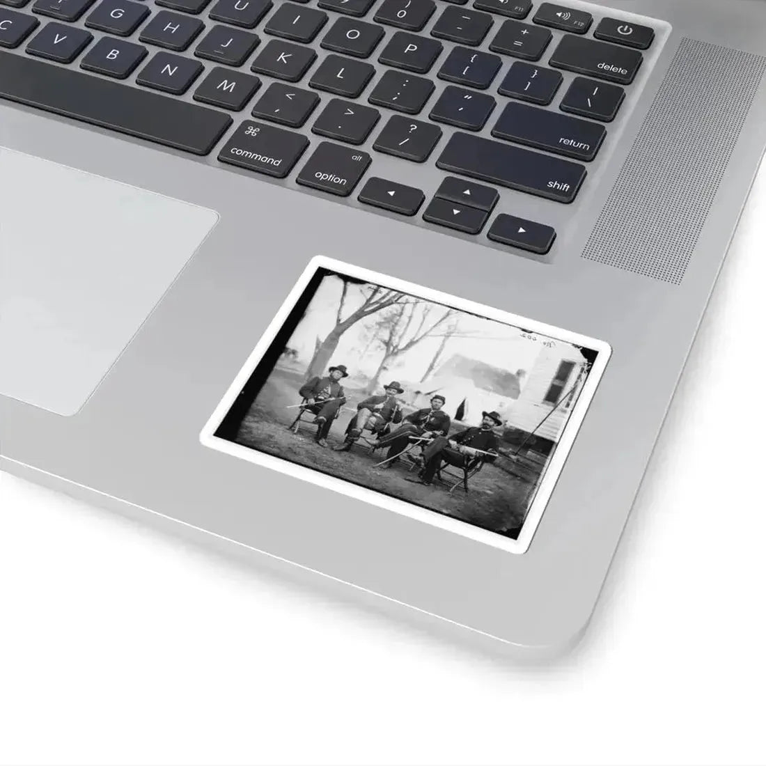 Brandy Station, Va. Four Provost Marshals of the 3D Army Corps (U.S. Civil War) STICKER Vinyl Kiss-Cut Decal - The Sticker Space