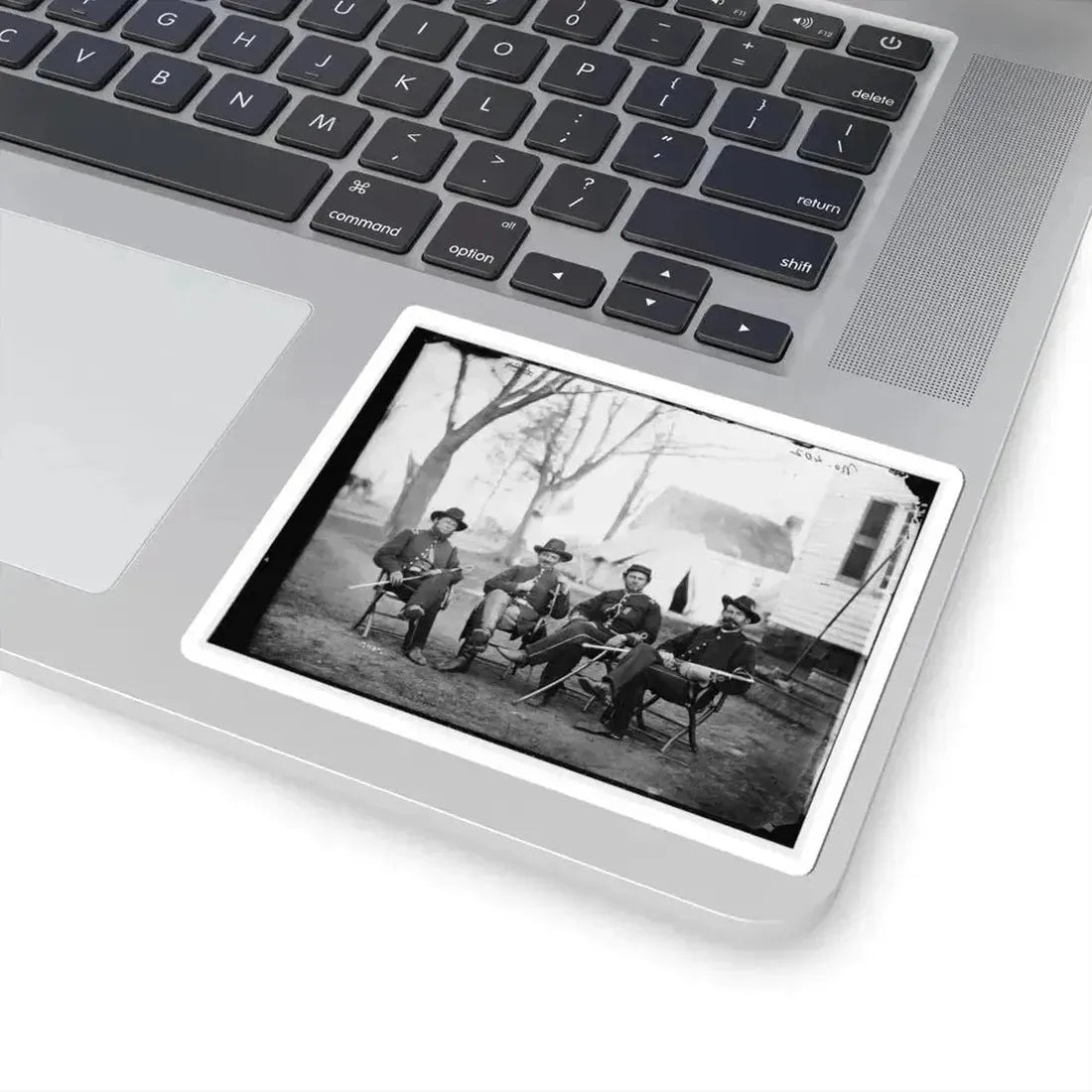 Brandy Station, Va. Four Provost Marshals of the 3D Army Corps (U.S. Civil War) STICKER Vinyl Kiss-Cut Decal - The Sticker Space