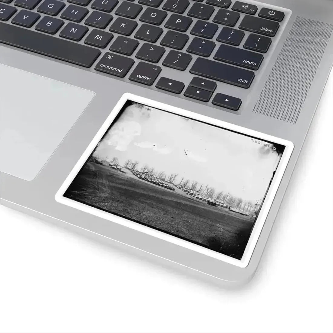 Brandy Station, Va. General View of 6Th New York Artillery Encampment (U.S. Civil War) STICKER Vinyl Kiss-Cut Decal - The Sticker Space